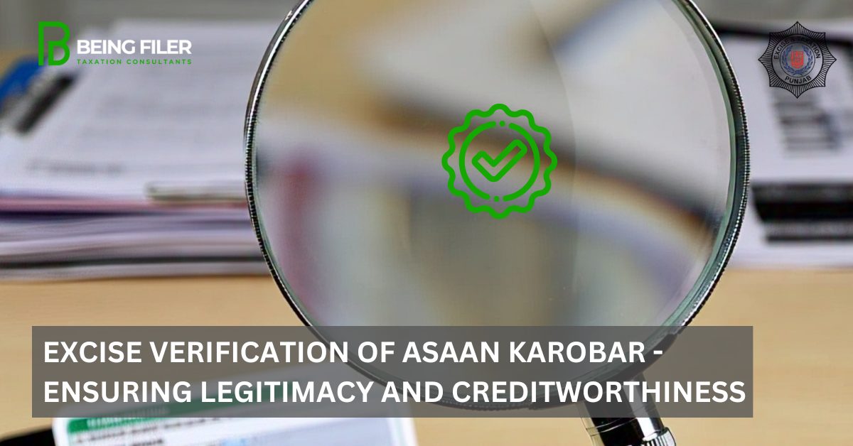 Excise Verification Asaan Karobar