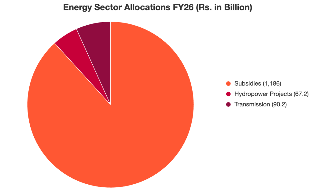 Energy Sector Allocations Budget 2025-26